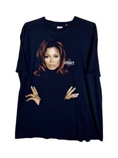 Vintage 1998 Janet Jackson The Velvet Rope Tour T-Shirt Size