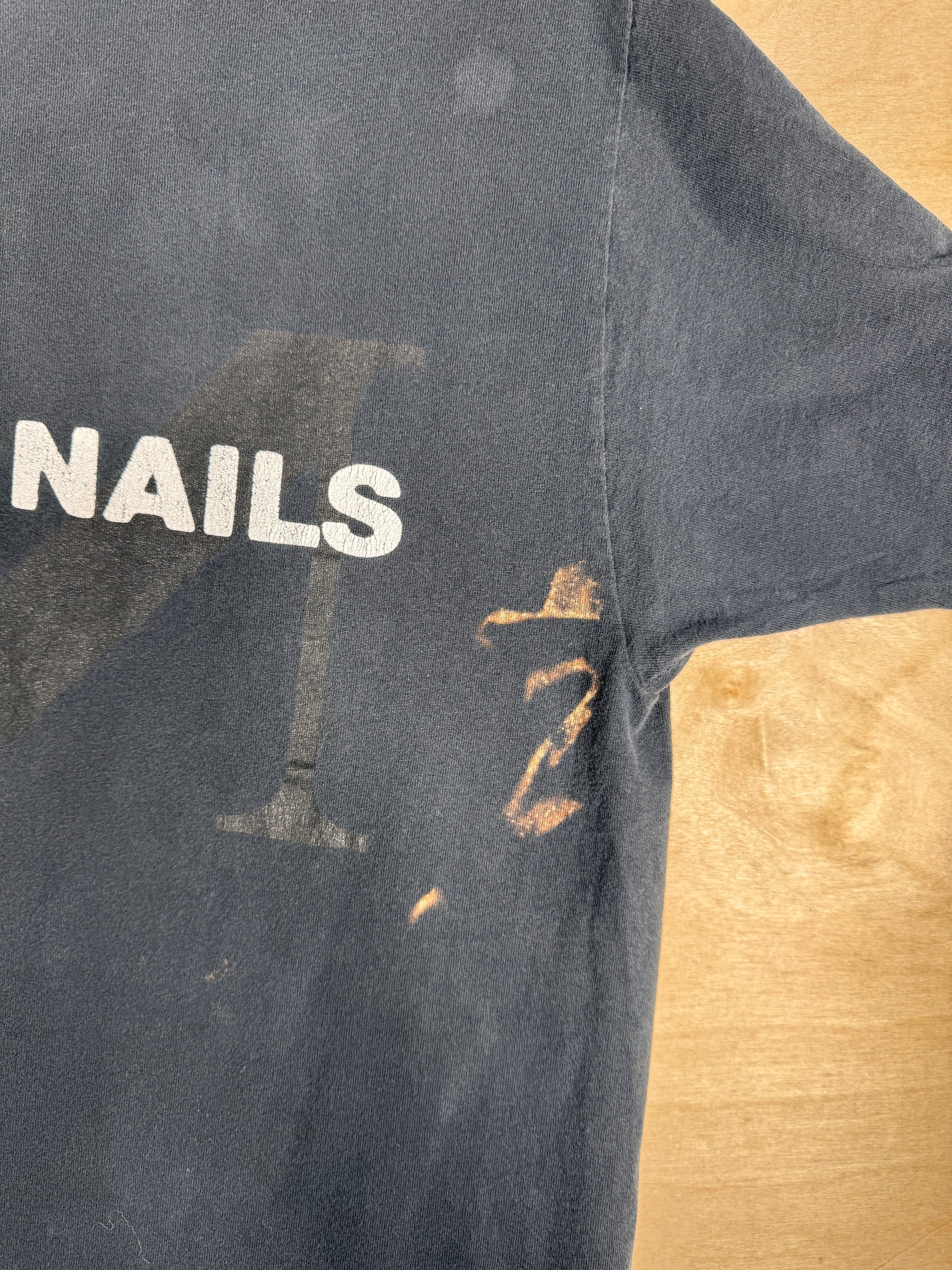 Vintage 1990s Nine Inch Nails T-Shirt Size XL | Metropolis Vintage NYC